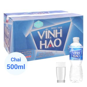 Thùng nước suối Vĩnh Hảo 500ml