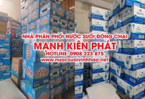Đại lý nước suối giá rẻ Mạnh Kiên Phát