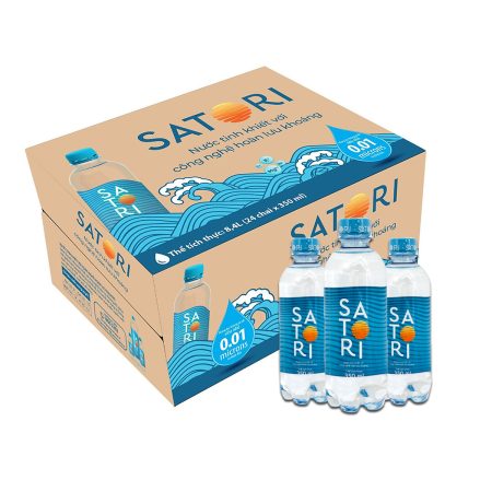 Thùng nước suối Satori 350ml