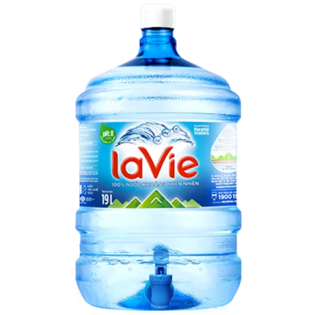 Nước khoáng LaVie 19L bình có vòi