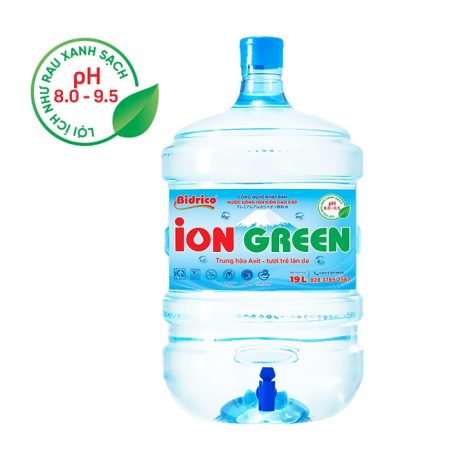 Nước uống ion kiềm cao cấp ION GREEN bình 19l